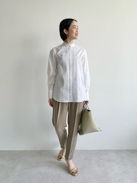 栗本（kurimoto）さん（レディース・158cm）の夏コーディネート