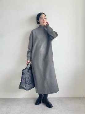 「ビジネス」｜「アイテム（ワンピース/ドレス）」を使った、栗本（kurimoto）さん（レディース・158cm）の夏コーディネート