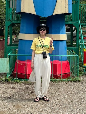 「Ray-Ban（レイバン）のアイテム」を使った、uetyfさん（レディース・164cm）の夏コーディネート