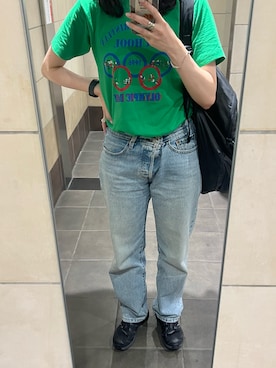 「BIOTOP（ビオトープ）のアイテム」を使った、uetyfさん（レディース・164cm）の夏コーディネート