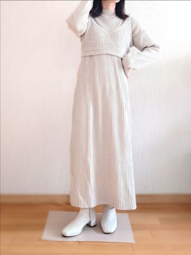 : )さん（レディース・149cm）の冬コーディネート