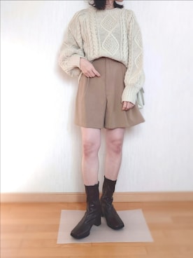 : )さん（レディース・149cm）の冬コーディネート