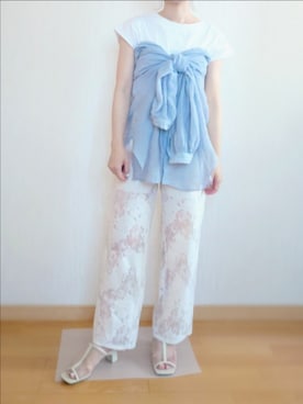 : )さん（レディース・150cm）の夏コーディネート