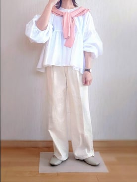 「chocomee（チョコミー）のアイテム」を使った、: )さん（レディース・149cm）の春コーディネート