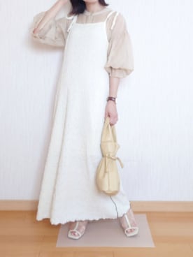 「INTER FACTORY（インターファクトリー）のアイテム（シャツ/ブラウス）」を使った、: )さん（レディース・150cm）の夏コーディネート