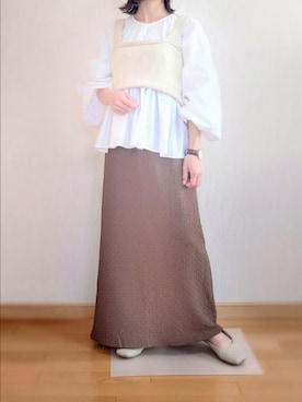 「chocomee（チョコミー）のアイテム」を使った、: )さん（レディース・149cm）の春コーディネート