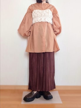 : )さん(レディース・149cm)の秋コーディネート