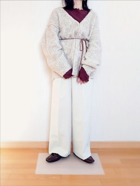 : )さん（レディース・149cm）の冬コーディネート