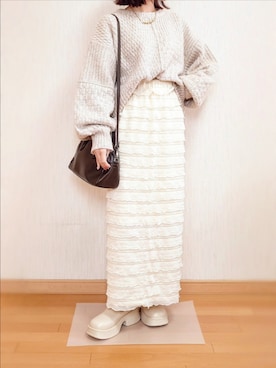 : )さん（レディース・149cm）の冬コーディネート