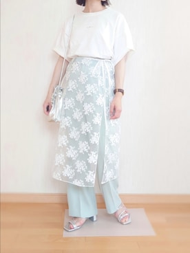 「chocomee（チョコミー）のアイテム」を使った、: )さん（レディース・149cm）の春コーディネート