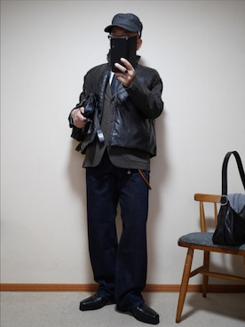 宣さん（メンズ・168cm）の春コーディネート