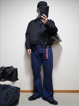 宣さん（メンズ・168cm）の春コーディネート