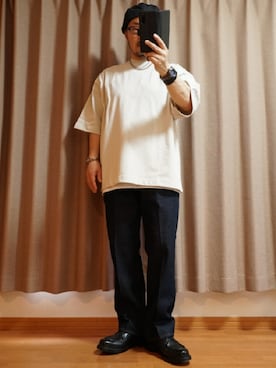 「antiqua（アンティカ）のアイテム（アクセサリー）」を使った、宣さん（メンズ・168cm）の夏コーディネート