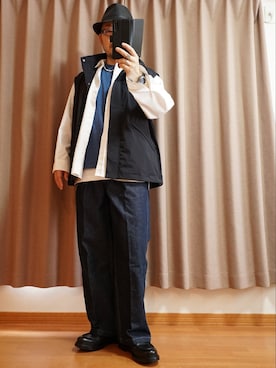 「アイテム（ピアス（片耳用））」を使った、宣さん（メンズ・168cm）の夏コーディネート