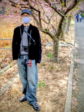 宣さん（メンズ・168cm）の冬コーディネート