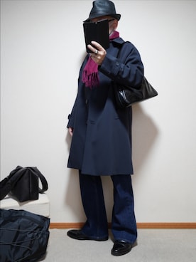 「no brand（ノーブランド）のアイテム（アクセサリー）」を使った、宣さん（メンズ・168cm）の春コーディネート