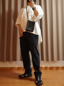 宣さん（メンズ・168cm）の夏コーディネート