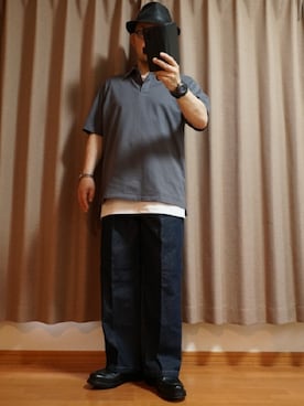「antiqua（アンティカ）のアイテム（アクセサリー）」を使った、宣さん（メンズ・168cm）の夏コーディネート