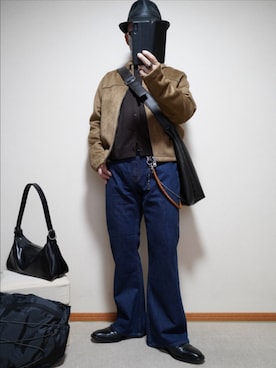 「no brand（ノーブランド）のアイテム（アクセサリー）」を使った、宣さん（メンズ・168cm）の春コーディネート