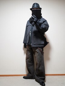 ジャケット・アウター LIDNM VINTAGE GABA CRUISER LIDNM（リドム）の「VINTAGE GABA CRUISER（ブルゾン）」 - WEAR