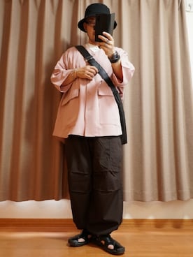 宣さん（メンズ・168cm）の夏コーディネート