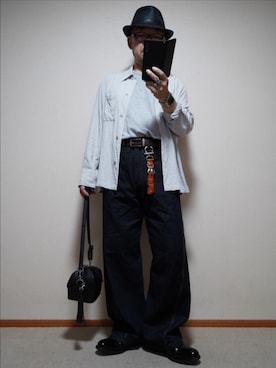 「アイテム（パンツ）」を使った、宣さん（メンズ・168cm・50代）の夏コーディネート
