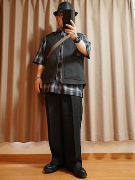 「antiqua（アンティカ）のアイテム（アクセサリー）」を使った、宣さん（メンズ・168cm）の夏コーディネート