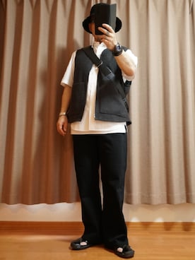 「アイテム（ピアス（両耳用））」を使った、宣さん（メンズ・168cm）の夏コーディネート