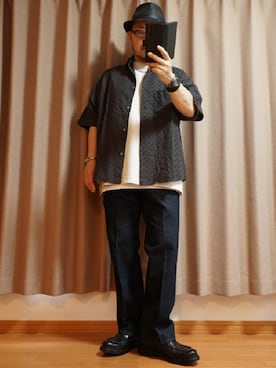 「antiqua（アンティカ）のアイテム（アクセサリー）」を使った、宣さん（メンズ・168cm）の夏コーディネート