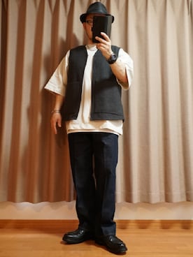 「アイテム（ピアス（両耳用））」を使った、宣さん（メンズ・168cm）の夏コーディネート