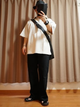 「アイテム（ピアス（両耳用））」を使った、宣さん（メンズ・168cm）の夏コーディネート