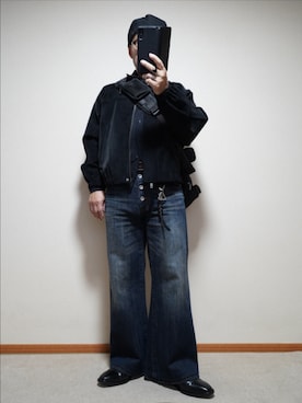 「アイテム（財布/小物）」を使った、宣さん（メンズ・168cm・50代）の秋コーディネート