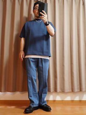 宣さん（メンズ・168cm）の夏コーディネート