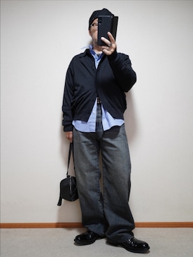 「アイテム（シューズ）」を使った、宣さん（メンズ・168cm・50代）の秋コーディネート