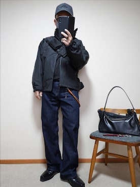 「CLEL（クレイル）のアイテム（シューズ）」を使った、宣さん（メンズ・168cm）の春コーディネート