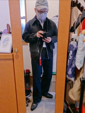 「999.9（フォーナインズ）のアイテム」を使った、宣さん（メンズ・168cm）の春コーディネート