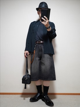 「アイテム（シャツ/ブラウス）」を使った、宣さん（メンズ・168cm・50代）の夏コーディネート
