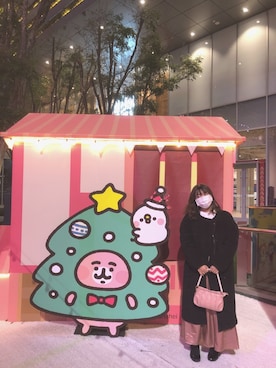 かなこ♡さん（レディース・154cm）の冬コーディネート