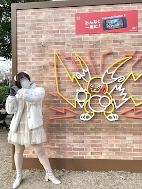 「RANDA（ランダ）のアイテム」を使った、nullmayuさん（レディース・154cm）の冬コーディネート