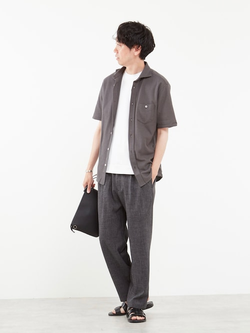 MEN'S MELROSE ショルダーバッグ PUレザー2wayミニショルダー