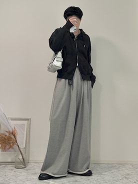 「アイテム（キーホルダー）」を使った、YUHEIさん（メンズ・178cm）の秋コーディネート