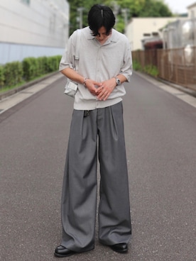 「アイテム（アナログ腕時計）」を使った、YUHEIさん（メンズ・178cm）の秋コーディネート