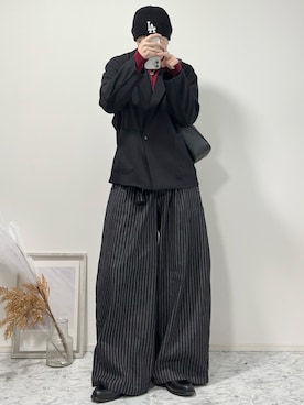 「tk.TAKEO KIKUCHI（ティーケータケオキクチ）のアイテム」を使った、YUHEIさん（メンズ・178cm）の冬コーディネート