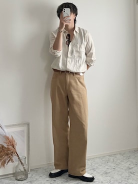 「アイテム（ピアス（片耳用））」を使った、YUHEIさん（メンズ・178cm）の夏コーディネート