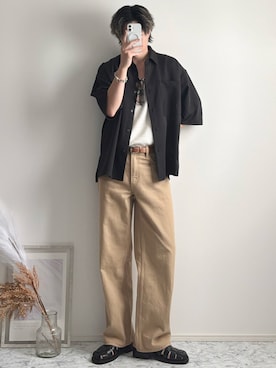 「epnok（エプノック）のアイテム」を使った、YUHEIさん（メンズ・178cm）の夏コーディネート