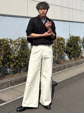 「CASIO（カシオ）のアイテム（腕時計）」を使った、YUHEIさん（メンズ・178cm）の春コーディネート