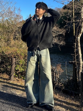 「アイテム（フォーマルスーツ/小物）」を使った、YUHEIさん（メンズ・178cm）の春コーディネート