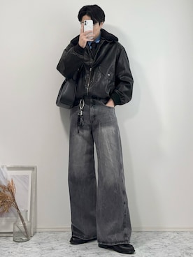 YUHEIさん(メンズ・178cm)の冬コーディネート