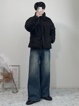 「COLONY 2139（コロニートゥーワンスリーナイン）のアイテム」を使った、YUHEIさん（メンズ・178cm）の冬コーディネート