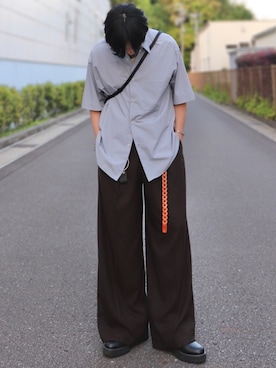 「アイテム（キーケース/キーアクセサリー）」を使った、YUHEIさん（メンズ・178cm・20代）の夏コーディネート